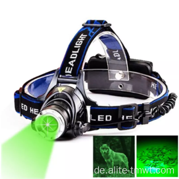 3-Mode Zoom 5W Green LED-Scheinwerfer zum Camping